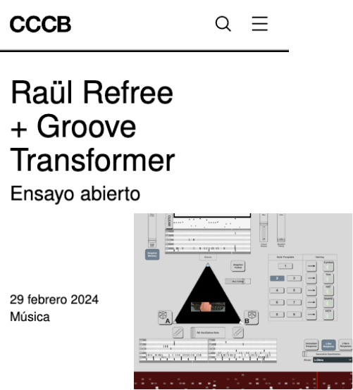 CCCB Live Show — Feb 2024